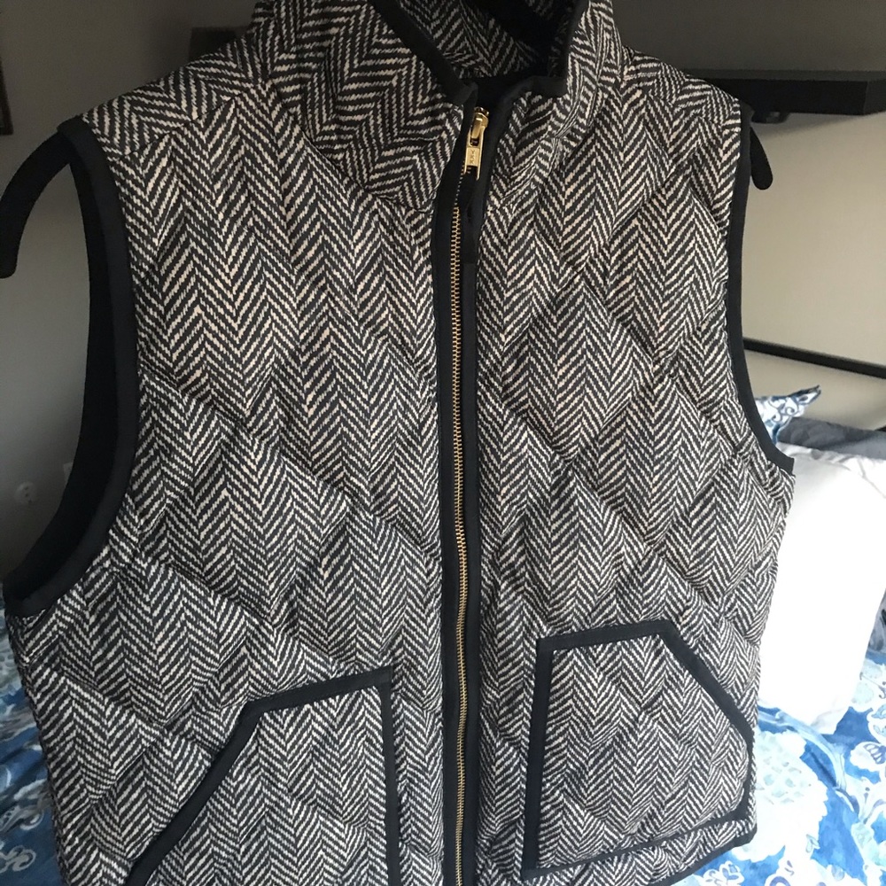 J. Crew Herringbone Vest - Picture 3 of 5